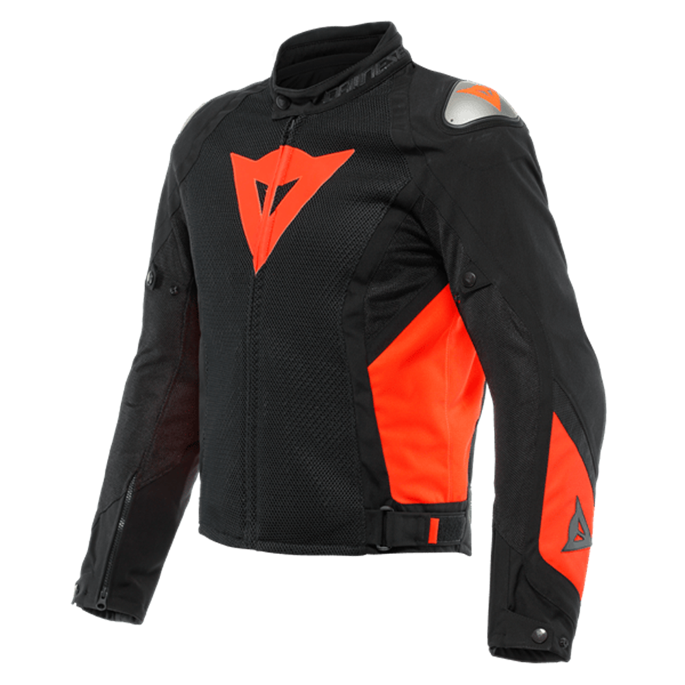 Dainese Energyca Air Black Fluo Red Tekstil Mont