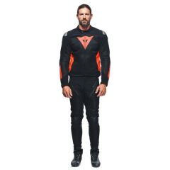 Dainese Energyca Air Black Fluo Red Tekstil Mont