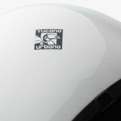 TUCANO URBANO EL JETTIN 6.0 YARIM KASK PARLAK BUZ BEYAZI