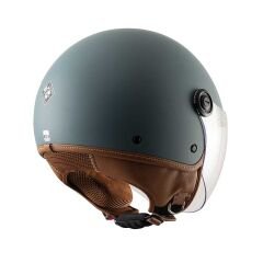 TUCANO URBANO EL JETTIN 6.0 YARIM KASK MAT PETROL MAVİ