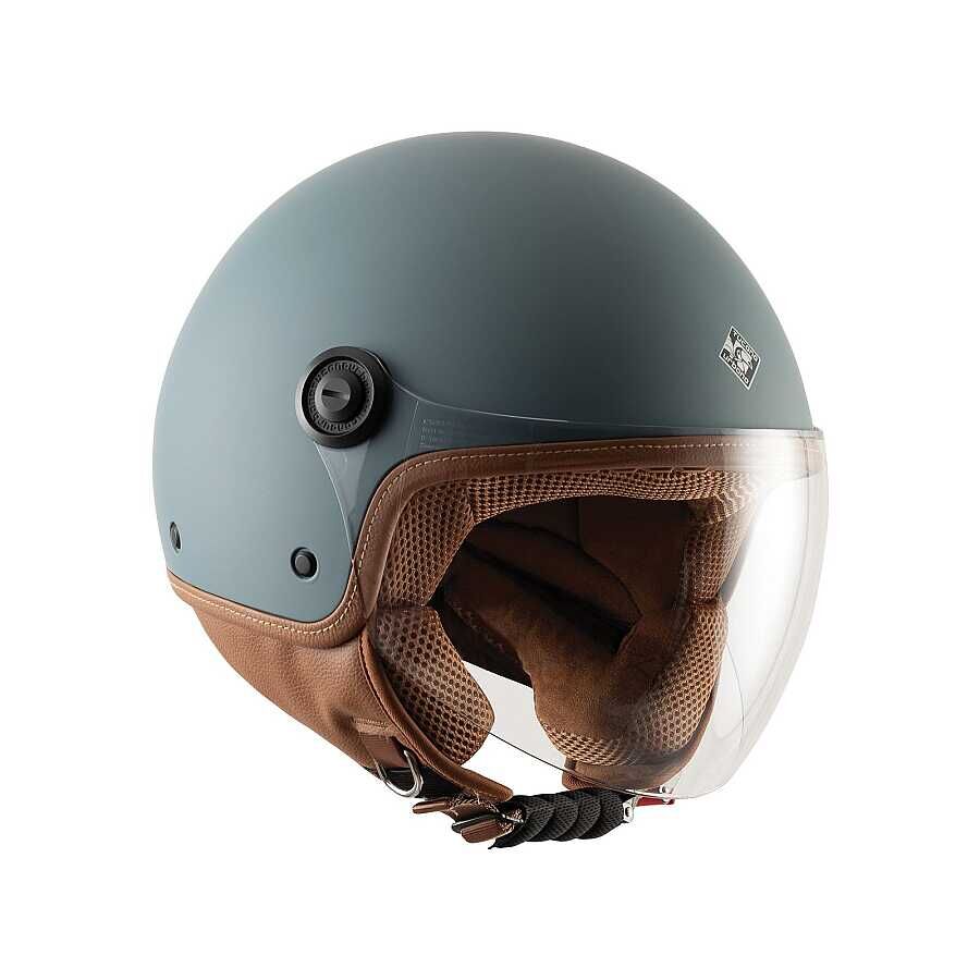 TUCANO URBANO EL JETTIN 6.0 YARIM KASK MAT PETROL MAVİ