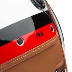 TUCANO URBANO EL JETTIN 6.0 YARIM KASK MILAN DEVIL İNCİ BEYAZI