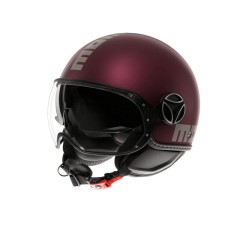 Momodesign Fgtr Evo Mono Matt Amarena Silver Açık Kask