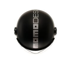 Momodesign Fgtr Evo Mono Matt Black Silver Açık Kask