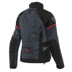 Dainese Tempest 3 Ebony Black Lava Red D-Dry Kadın Mont