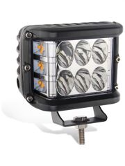Tornado 60W Çakarlı Motosiklet / Off Road Sis Farı Beyaz Takım