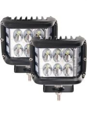 Tornado 60W Çakarlı Motosiklet / Off Road Sis Farı Beyaz Takım