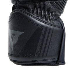 Dainese Druid 4 Black Charcoal Gray Deri Eldiven
