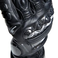 Dainese Druid 4 Black Charcoal Gray Deri Eldiven