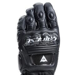 Dainese Druid 4 Black Charcoal Gray Deri Eldiven