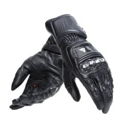 Dainese Druid 4 Black Charcoal Gray Deri Eldiven