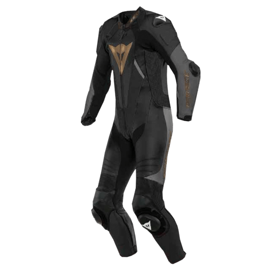 Dainese Laguna Seca 5 Lthr Suit Perf.Blk Ant.Tıbetan Platıum Tulum