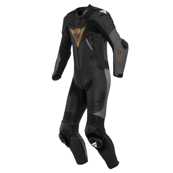 Dainese Laguna Seca 5 Lthr Suit Perf.Blk Ant.Tıbetan Platıum Tulum