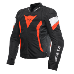 Dainese Avro 5 Black Red Fluo White Tekstil Mont