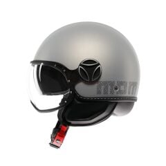 Momodesign Fgtr Evo Hip Matt Grey Cerulean Grey Açık Kask