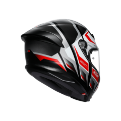 Agv K6 S Karve Matt Black White Red Configuration Kapalı Kask