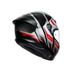 Agv K6 S Karve Matt Black White Red Configuration Kapalı Kask