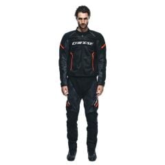 Dainese Air Frame 3 Black Red Fluo Tekstil Mont