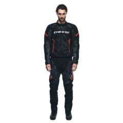 Dainese Air Frame 3 Black Red Fluo Tekstil Mont