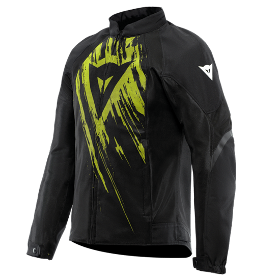 Dainese Herosphere Air Black Fluo Yellow Tekstil Mont