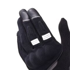 Dainese Metrax Black White Air Kadın Tekstil Eldiven