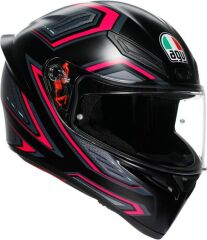 Agv K1 S E2206 Sling Matt Black Pink Kapalı Kask