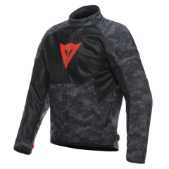 Dainese İgnite Camo Gray Black Fluo Red Air Tekstil Mont