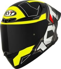 KYT TT-REVO KASK ELECTRON MATT SİYAH SARI