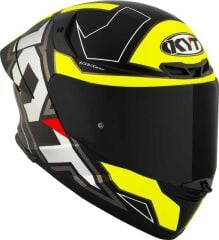 KYT TT-REVO KASK ELECTRON MATT SİYAH SARI