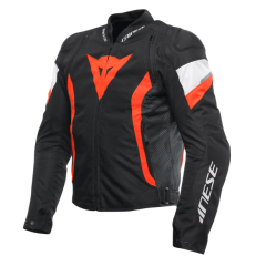 Dainese Avro 5 Black Red Fluo White Tekstil Mont