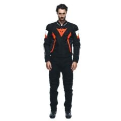 Dainese Avro 5 Black Red Fluo White Tekstil Mont