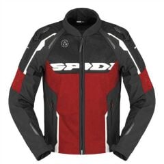 SPIDI RACE WARRIOR 2 NET YAZLIK CEKET SİYAH KIRMIZI