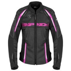 SPIDI RACE WARRIOR 2 NET LADY YAZLIK CEKET SİYAH FUŞYA