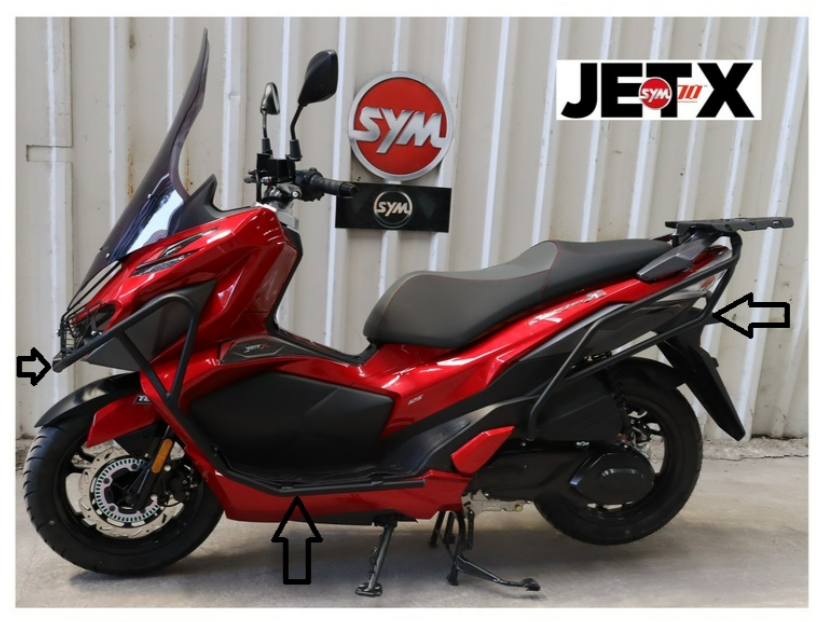 SYMAKSJETX008A SYM JETX KORUMA DEMİRİ