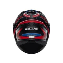 Zeus ZS-826 BK15 Red Kapalı Kask ( Pinlock Dahil)