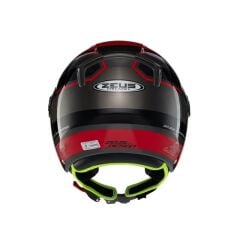 Zeus ZS-213 AX5 Black Red Grey Açık Kask