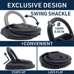 URBAN SECURITY ANCHOR ZEMİN BAĞLANTI APARATI UR55