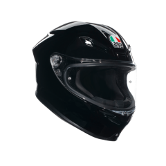 Agv K6 S Black Mono Kapalı Kask