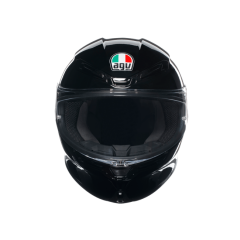 Agv K6 S Black Mono Kapalı Kask
