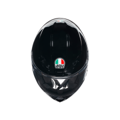 Agv K6 S Black Mono Kapalı Kask