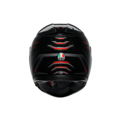 Agv K3 Syth Black Red Kapalı Kask