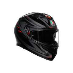 Agv K3 Syth Black Red Kapalı Kask