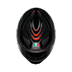 Agv K3 Syth Black Red Kapalı Kask