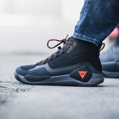 Dainese Atipica Air 2 Black Red Fluo Tekstil Ayakkabı