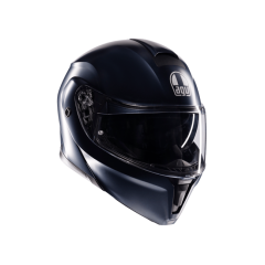 Agv Streetmodular Mono Matt Profondo Blue Çene Açılır Kask