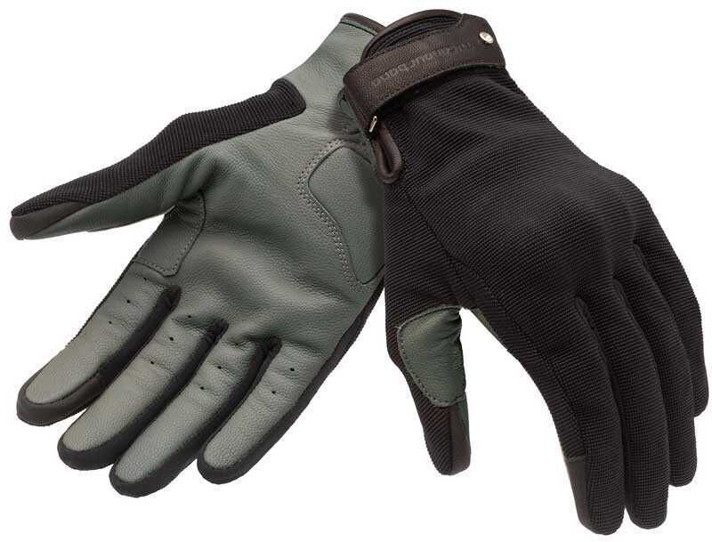 TUCANO URBANO GUANTI EDEN LADY YAZLIK DERİ ELDİVEN SİYAH GRİ