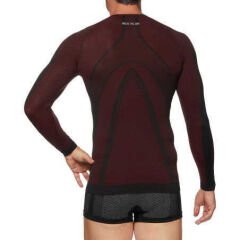 SIX2 TS2 4 MEVSİM TERMAL UZUN KOLLU T-SHIRT KOYU KIRMIZI