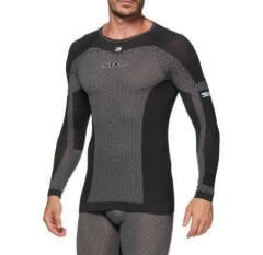 SIX2 TS2L BT TERMAL YAZLIK UZUN KOLLU T-SHIRT KARBON SİYAH