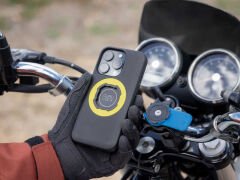 QUADLOCK MAG UYUMLU TELEFON KILIFI HALKASI SARI