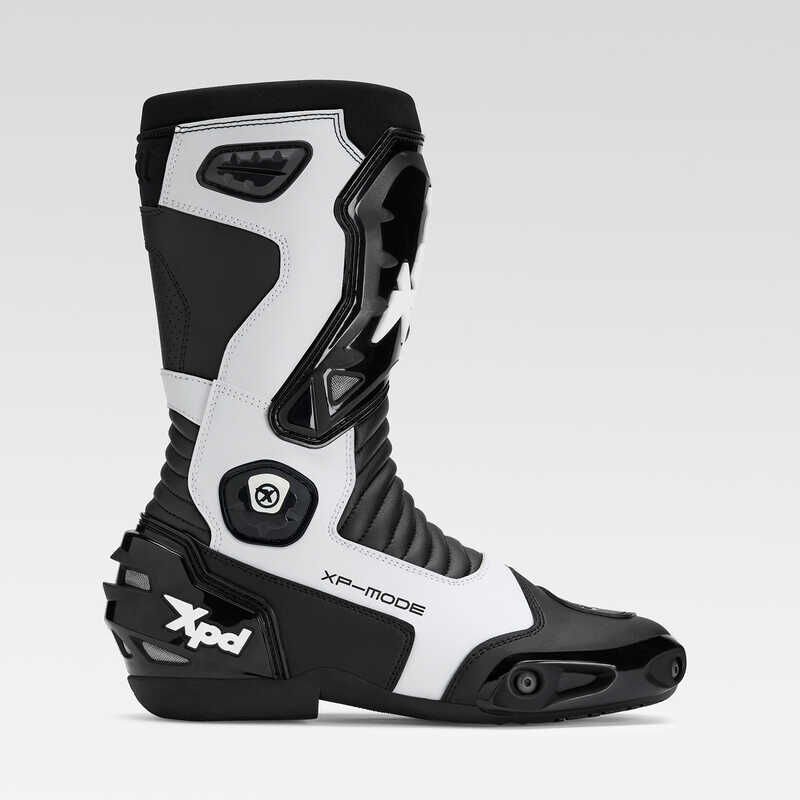 XPD XP-MODE RACING BOT SİYAH BEYAZ